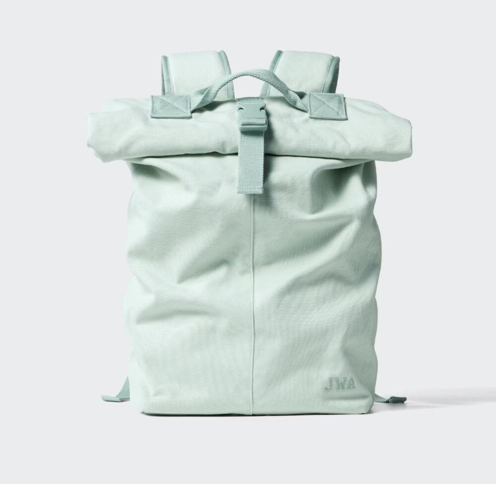 Uniqlo Roll Top Backpack in 51 Green